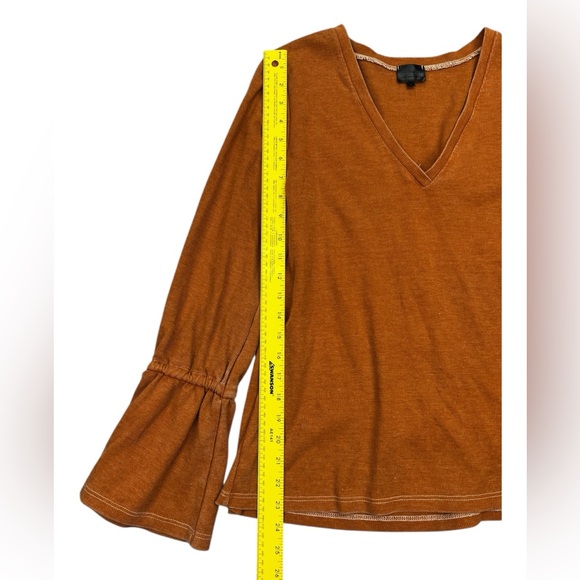 Go Couture Oversize V Neck Sweater orange - Picture 5 of 14